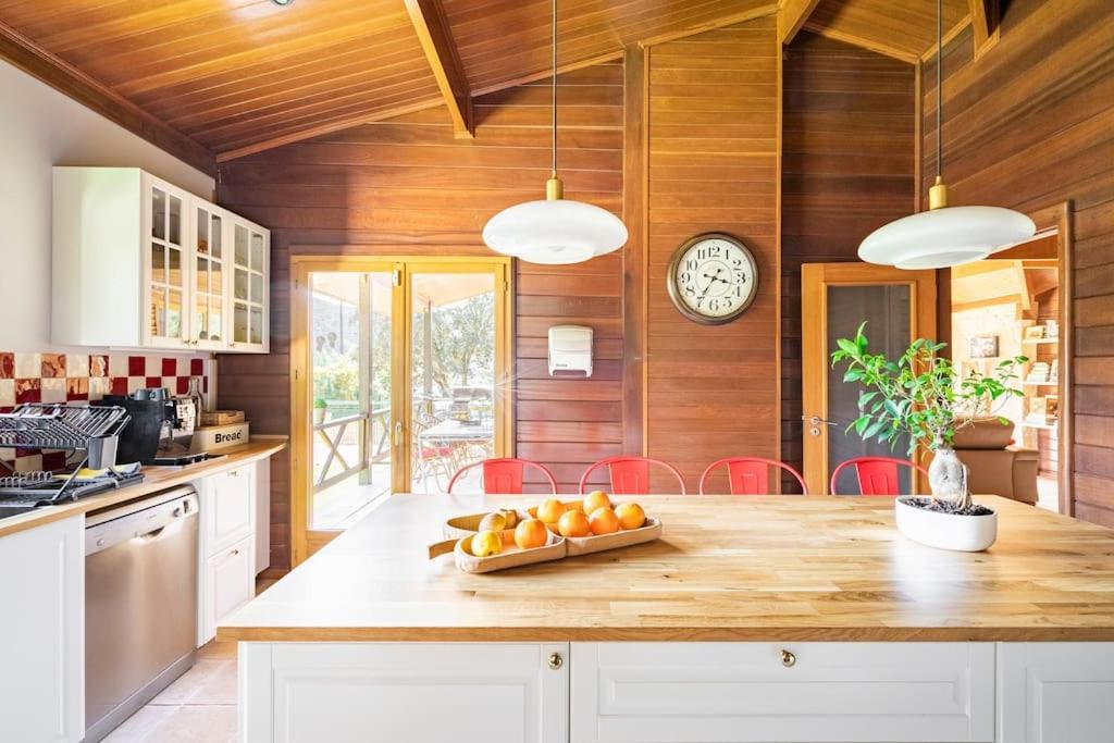 Wooden House Villa Minde Ngoại thất bức ảnh