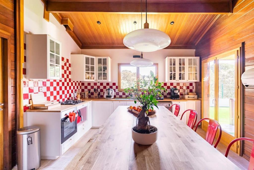 Wooden House Villa Minde Ngoại thất bức ảnh