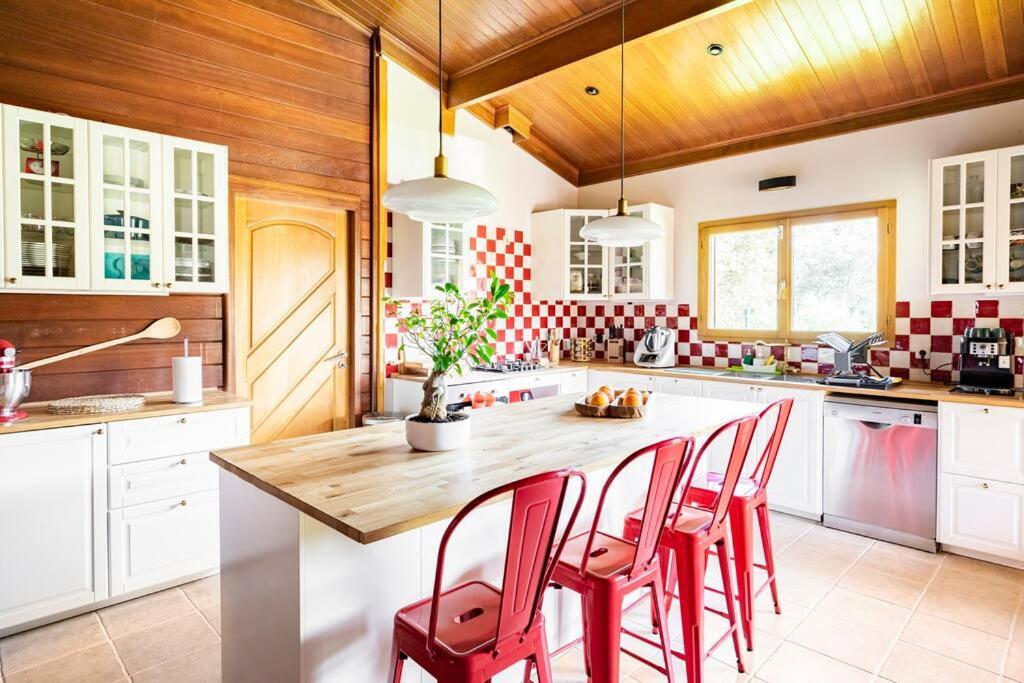 Wooden House Villa Minde Ngoại thất bức ảnh